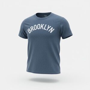 J. Crew Blue Graphic T-Shirt